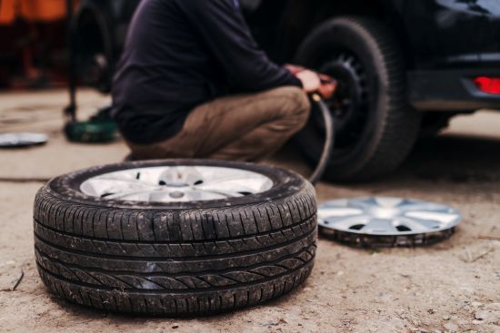 professional tire installation service