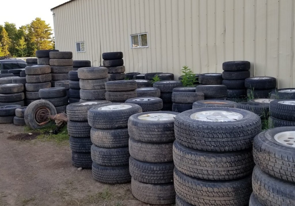 tire salvage yard