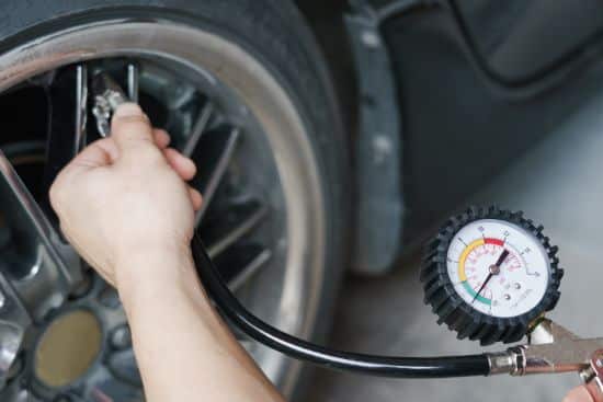 tire inflation pressure