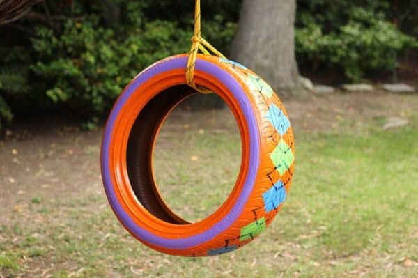 Used Tires for Swing Set